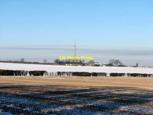 Photo 6"x4" Hill Farm seen from the Roman Road Fulbourn c2010