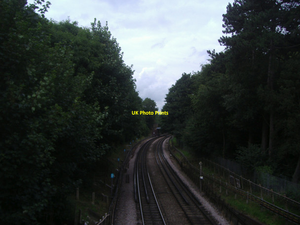Photo 6"x4" Railway line, Ickenham Ruislip c2008