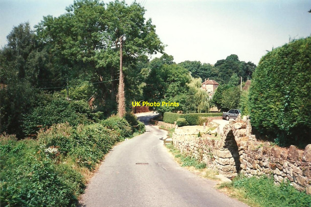 Photo 6"x4" Country Lane leading into Basted Basted c1995