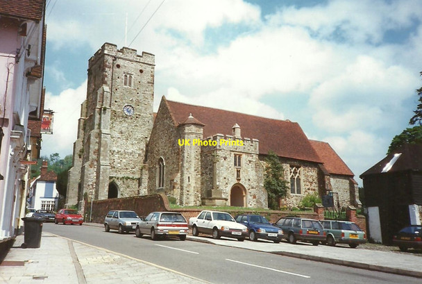 Photo 6"x4" St. George's Church, Wrotham Wrotham c1994