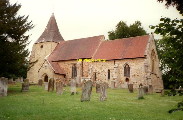 Photo 6"x4" St. Peter's Old Church, Pembury Lower Green\/TQ6241 c1996