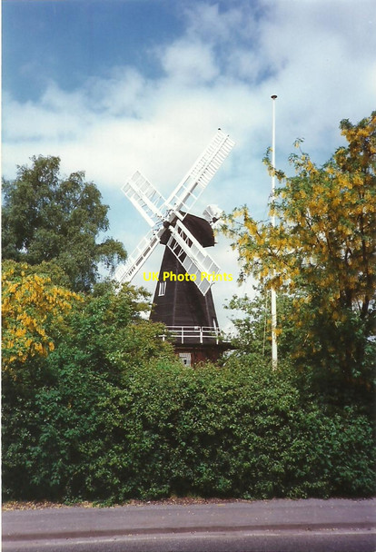 Photo 6"x4" Restored Windmill at Meopham Green Meopham Green c1994