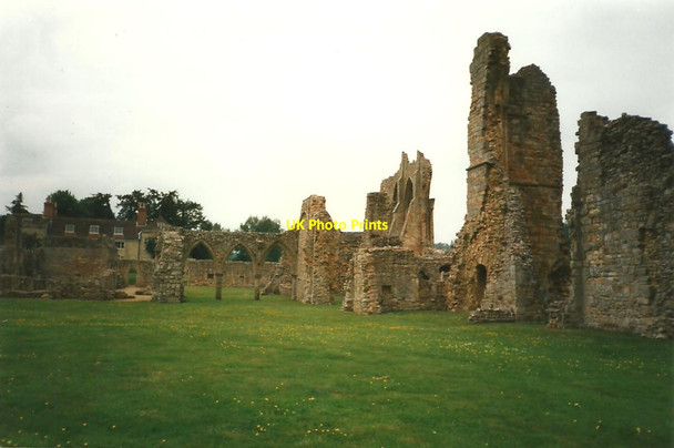 Photo 6"x4" Bayham Abbey ruins Hook Green\/TQ6535 c1995