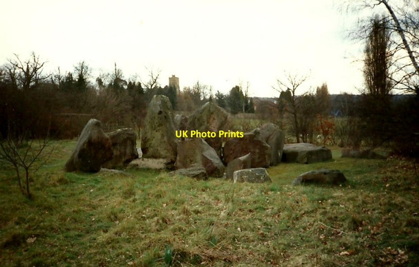Photo 6"x4" Neolithic Long Barrow near Addington Addington\/TQ6559 c1996