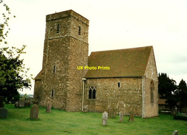 Photo 6"x4" St. Michael's Church, Offham Addington\/TQ6559 c1996