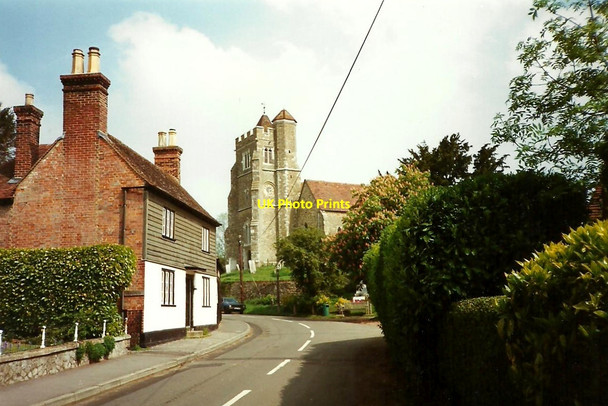 Photo 6"x4" All Saints Church, Birling Birling\/TQ6860 c1994