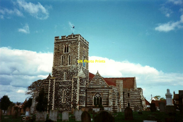 Photo 6"x4" St. Helen's Church, Cliffe Cliffe\/TQ7376 c1994