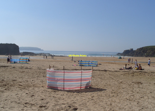 Photo 6"x4" Trevone Beach nr Padstow Harlyn c2010