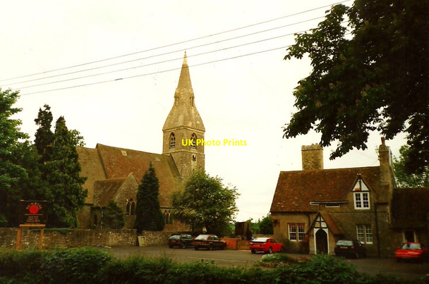 Photo 6"x4" St. Mary's Church, Langley Langley\/TQ8151 c1994