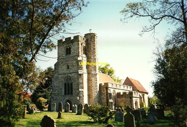 Photo 6"x4" St. Peter & St. Paul Church, East Sutton Sutton Valence c1996