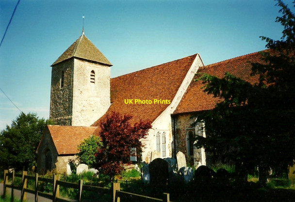 Photo 6"x4" St. Margaret's Church, Lower Halstow Lower Halstow c1996