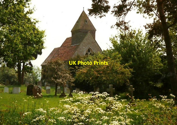 Photo 6"x4" St. Mary the Virgin Church, Orlestone Hamstreet c1998