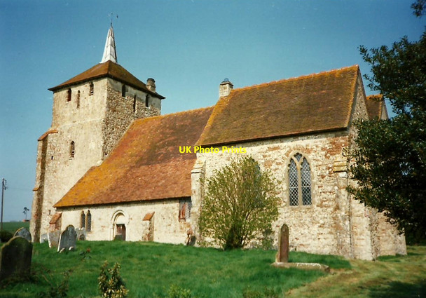 Photo 6"x4" St. Mary Magdalene Church, Ruckinge Ruckinge c1997