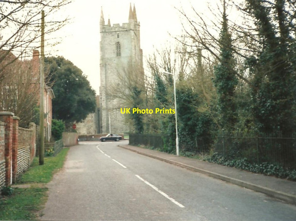 Photo 6"x4" All Saints Church, Lydd Lydd c1995