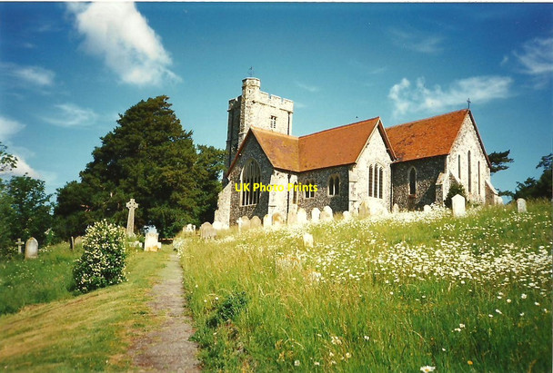 Photo 6"x4" St. Peter & St. Paul Church, Boughton-Under-Blean Crouch\/TR0558 c1996