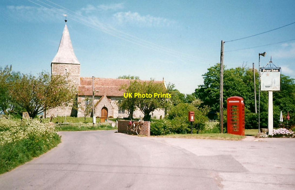 Photo 6"x4" St. Mary's Church, St. Mary-in-the-Marsh St Mary in the Marsh c1998