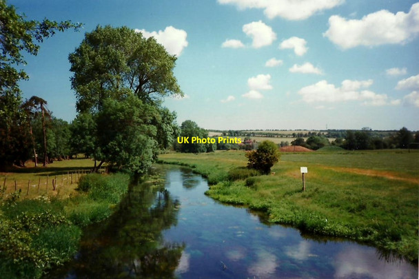 Photo 6"x4" Great Stour at Chartham Chartham c1996