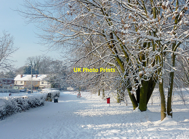 Photo 6"x4" Footpath in Muchall Park, Penn, Wolverhampton Sedgley c2010