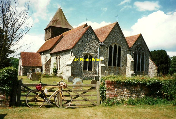 Photo 6"x4" St. James the Great Church, Elmstead Elmsted c1997