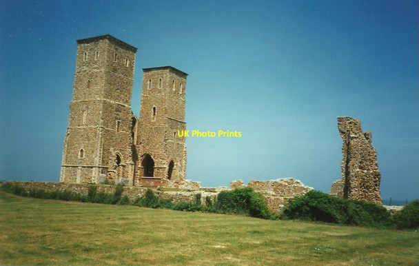 Photo 6"x4" St. Mary's Church, Reculver (ruins) Reculver c1995