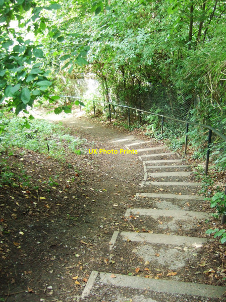 Photo 6"x4" Footpath from Pinewood Close Eastfield\/ST5777 c2010