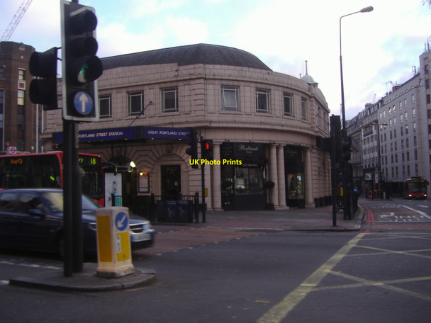 Photo 6"x4" Great Portland Street station Marylebone\/TQ2881 c2008