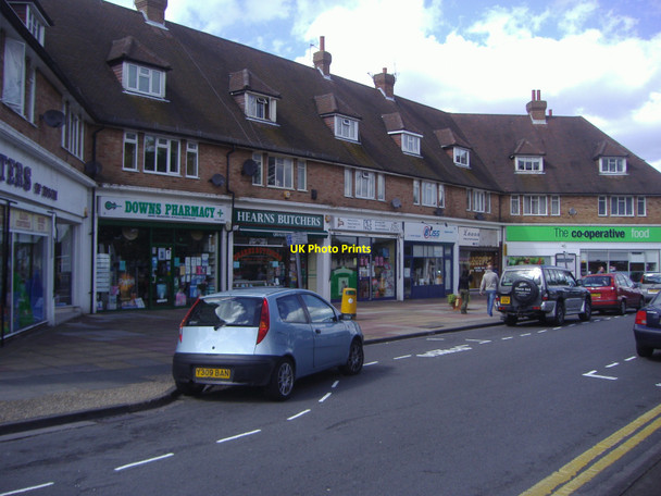 Photo 6"x4" Shops on Tattenham Crescent Epsom c2008