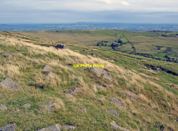 Photo 6"x4" South side of Titterstone Clee Hill Dhustone c2010