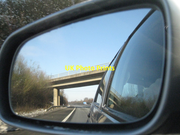 Photo 6"x4" M40 southbound nearing junction 8A (3) Holton\/SP6006 c2010