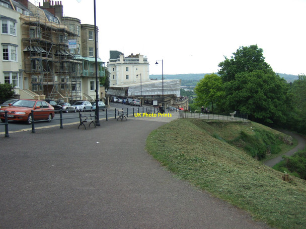 Photo 6"x4" Looking down Sion Hill to the Avon Gorge Hotel Clifton\/ST5673 c2010