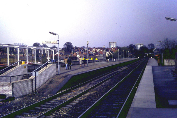 Photo 6"x4" Northfield Station (not quite completed) Turves Green c1978