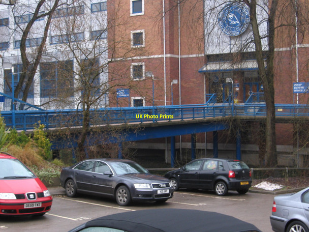 Photo 6"x4" Hillsborough - Stadium footbridge Hillsborough\/SK3290 c2010