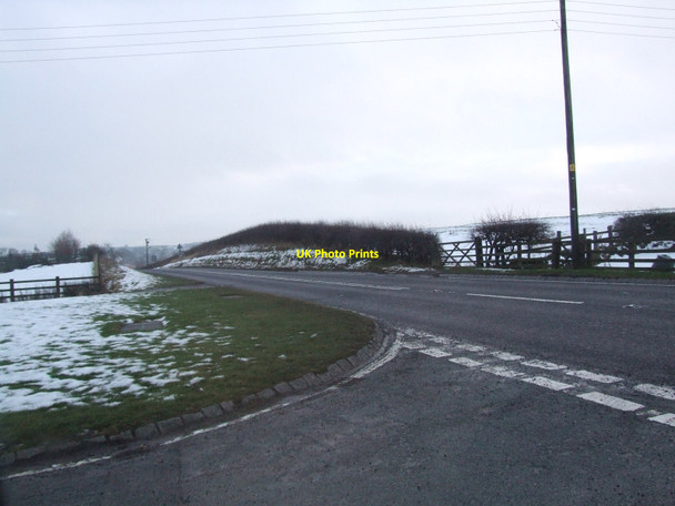 Photo 6"x4" B1447 road junction, Hawsker High Hawsker c2010