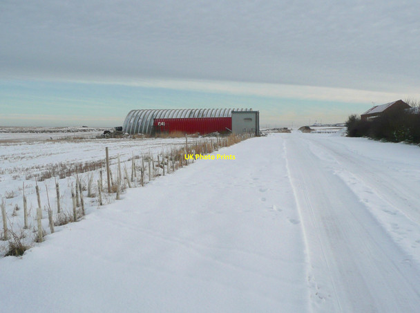 Photo 6"x4" Driveway at North Moor Farm North Landing c2010