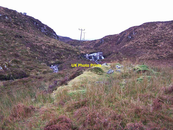 Photo 6"x4" Remains of building by the Allt Tota Thaoig Peinmore\/NG4840 c2010