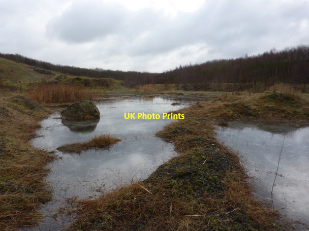 Photo 6"x4" Pools in former industrial area Rylah c2011