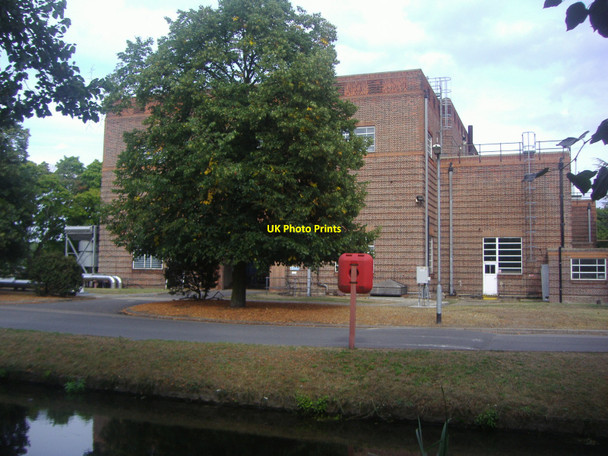 Photo 6"x4" Offices at Mogden Lane sewage works Isleworth c2010