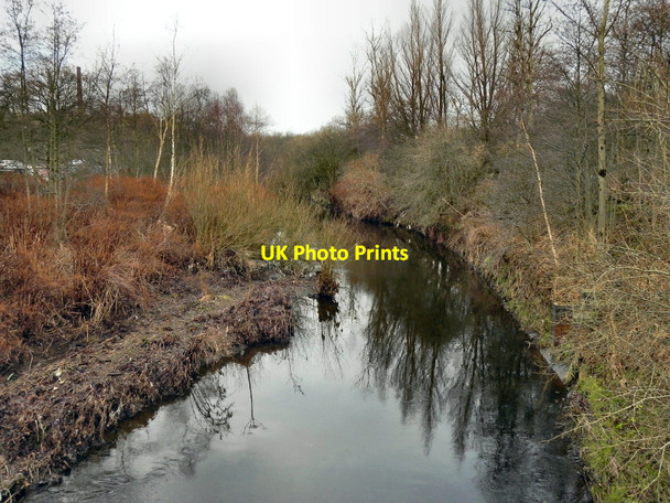 Photo 6"x4" River Croal, Hacken Bridge Farnworth\/SD7305 c2011