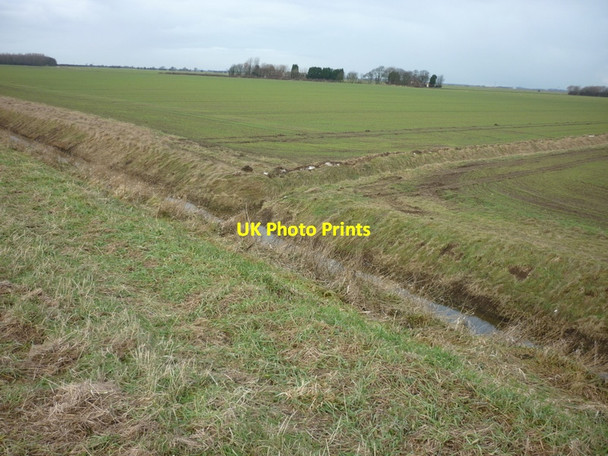 Photo 6"x4" A junction of drains on Sunk Island Sunk Island c2011