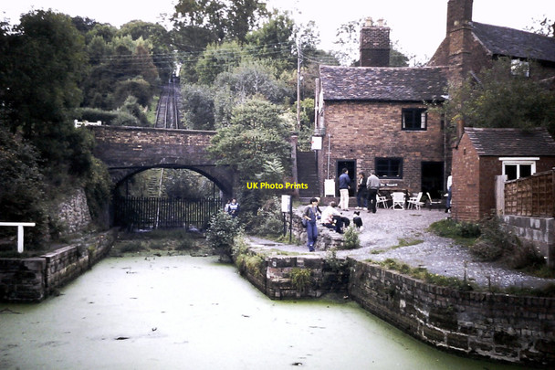 Photo 6"x4" Tar Tunnel and Inclined Plane Coalport c1984