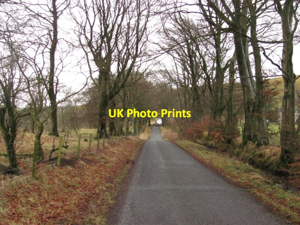 Photo 6"x4" Minor road, Kirkurd Kirkurd c2011