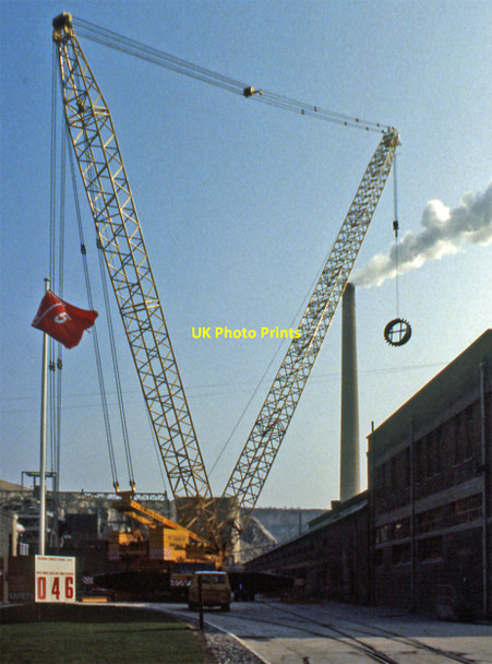 Photo 6"x4" Shoreham Cement Plant Coombes c1980
