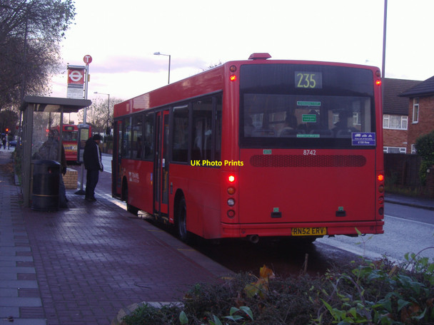 Photo 6"x4" 235 bus stop, Hounslow Road, Feltham Feltham\/TQ1073 c2008