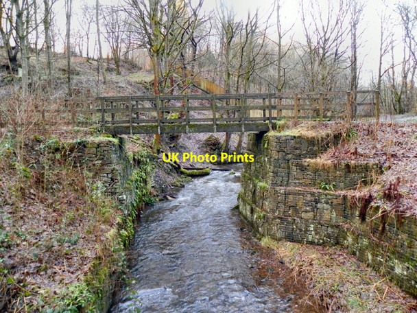 Photo 6"x4" Bridge Over Naden Brook Norden\/SD8514 c2011