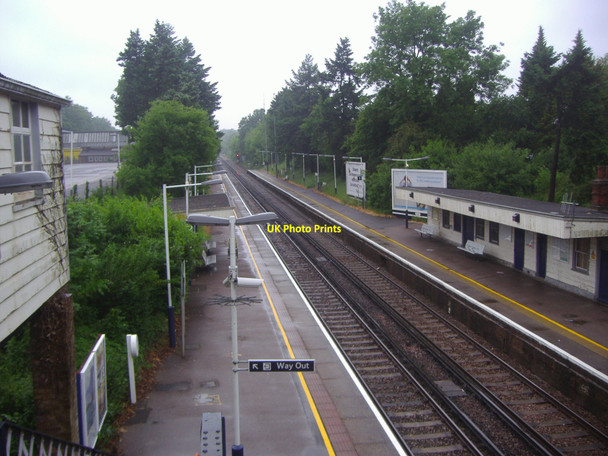 Photo 6"x4" Effingham Junction station East Horsley c2008