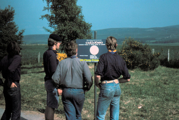 Photo 6"x4" Culloden Battlefield - 1975 Leanach\/NH7544 c1975