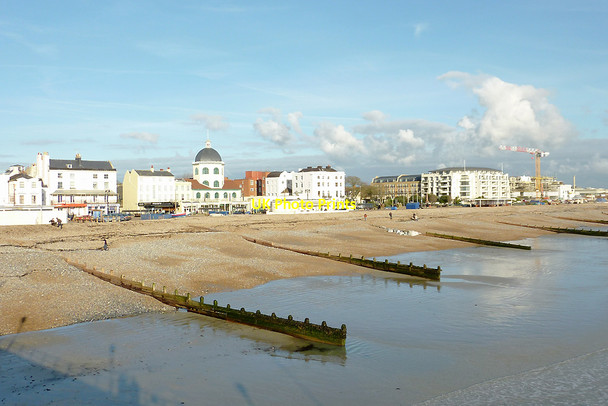 Photo 6"x4" The beach at Worthing, West Sussex Worthing\/TQ1303 c2011