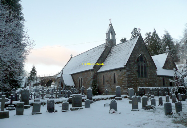 Photo 6"x4" Holy Trinity Episcopal Church Pitlochry c2010