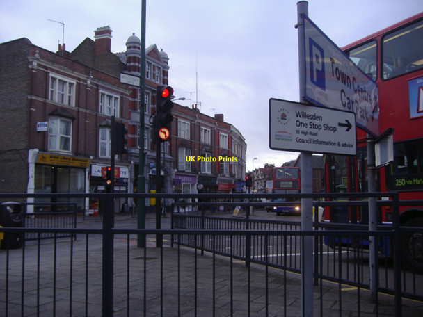 Photo 6"x4" Junction of Walm Lane and Willesden Lane, Willesden Green Willesden c2008