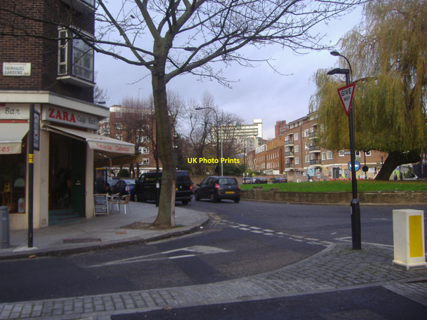 Photo 6"x4" Fairhazel Gardens, corner of Fairfax Road Hampstead\/TQ2685 c2008